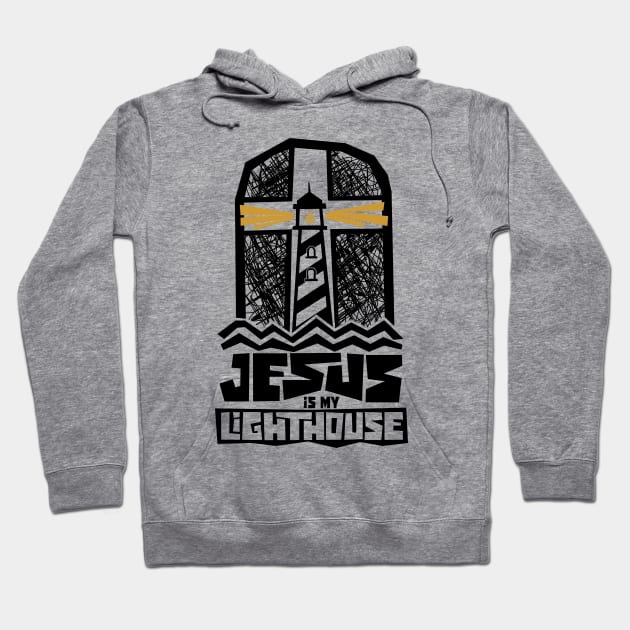 Jesus is my lighthouse Hoodie by Reformer